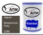 Preview: Jaguar, Bosphorous Grey, 2286: 500ml Lackdose, von ATW Autoteile West.